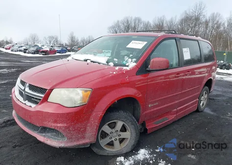 2012 Dodge Grand Caravan Sxt из США, поврежденный, VIN 2C4RDGCG2CR157102